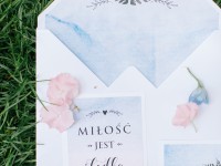 Papeteria ślubna Rose Quartz i Serenity