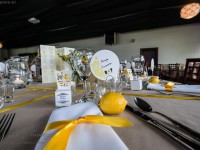 Ż&oacute;łty kolor przewodni wesela