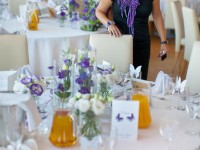 Wnętrza sali weselnej