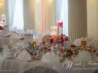 Przystrojona sala weselna